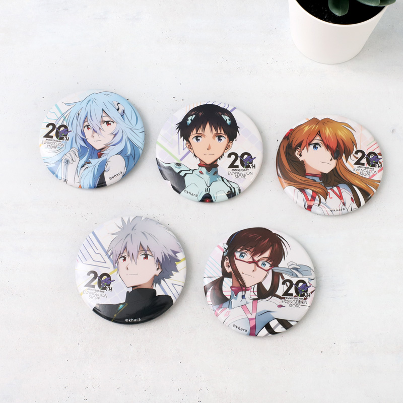 EVA STORE オリジナル 缶バッジセット/EVANGELION STORE 20th