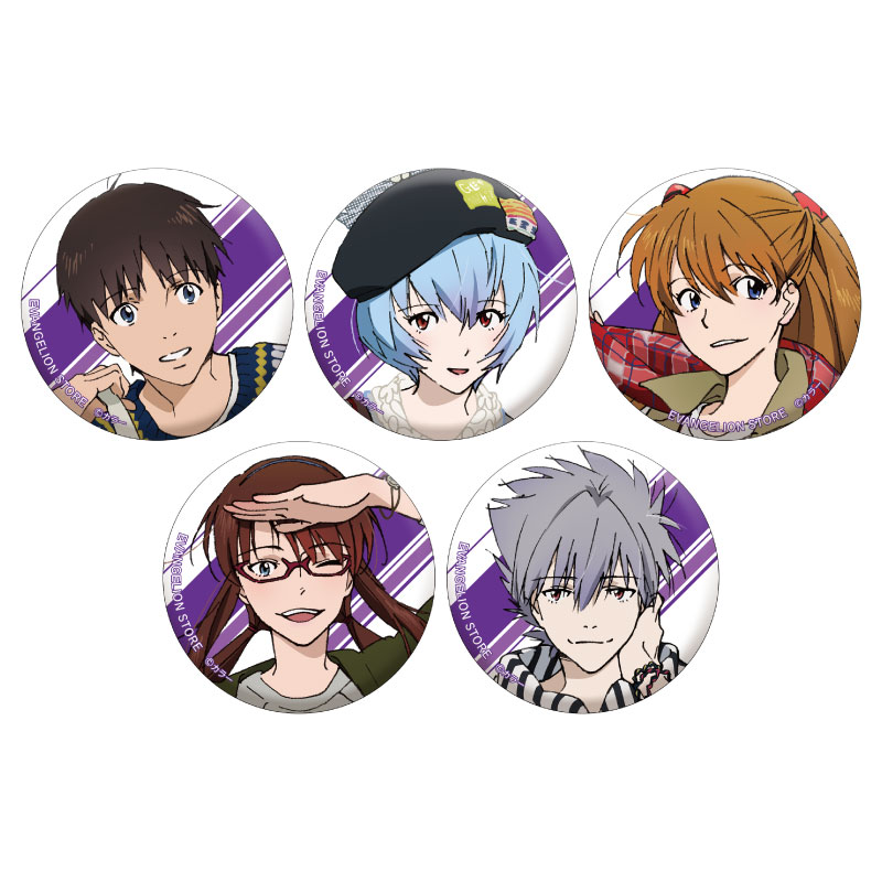 EVA STORE オリジナル 缶バッジセット/EVANGELION STORE TOKYO-01(5