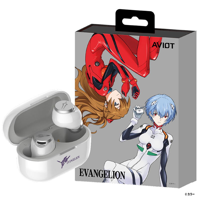 AVIOT x EVANGELION】30周年記念コラボワイヤレスイヤホン TE-V1R-EVA