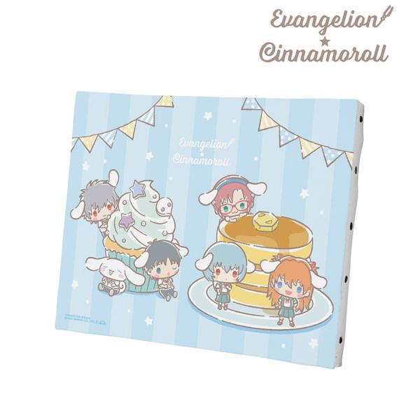 エヴァ×シナモロール】キャンバスボード/集合イラスト（アルマビアンカ）