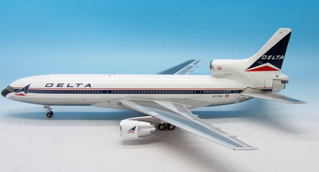 Aviation 200 die cast models Delta Lockheed L-1011 TriStar Reg