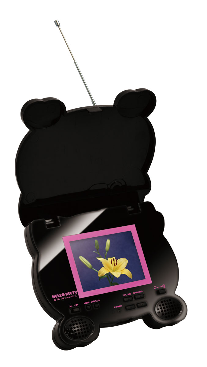 HELLO KITTY フェイス型ワンセグテレビ ： EXEMODE | 株式会社