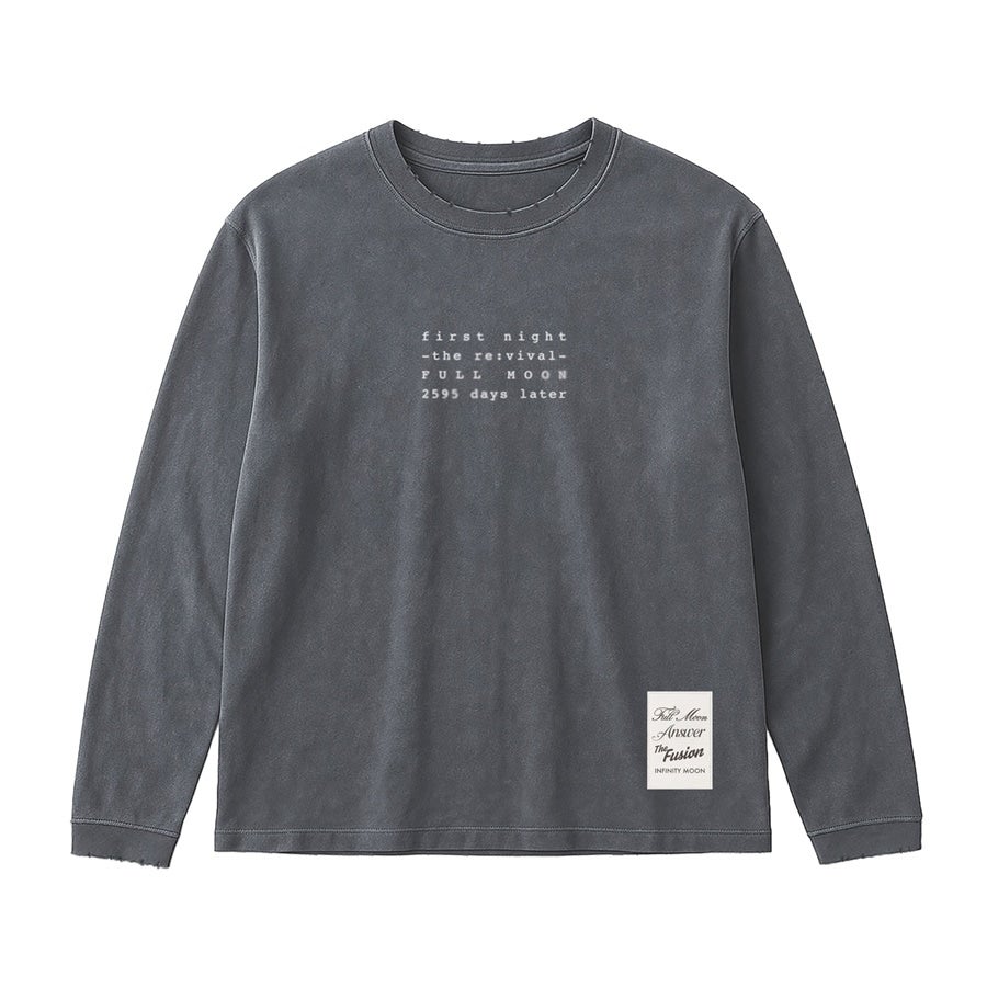 EXILE TRIBE STATION ONLINE STORE｜INFINITY MOON LS Tee ～FULL MOON～