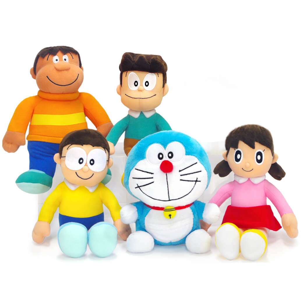 ドラえもん のび太と仲間たち ぬいぐるみセット S | 祝電・弔電・国際