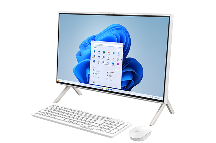 デスクトップパソコン FMV ESPRIMO スノーホワイト [23.8型] 富士通