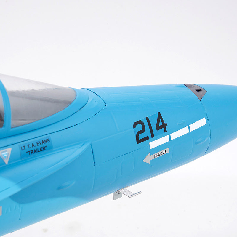 64mm F/A-18 Hornet EDF Jet | Blue Marine RC Plane PNP | FMS Hobby