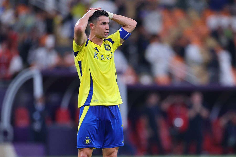 川崎とは対照的…悲哀に満ちた「ロナウドのリアクション」 カメラに