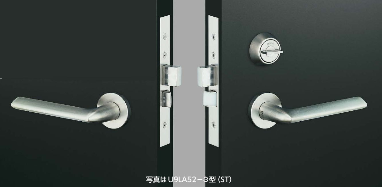 MIWA LA50－3型 BS76mm 扉厚33～41mm 左右勝手兼用