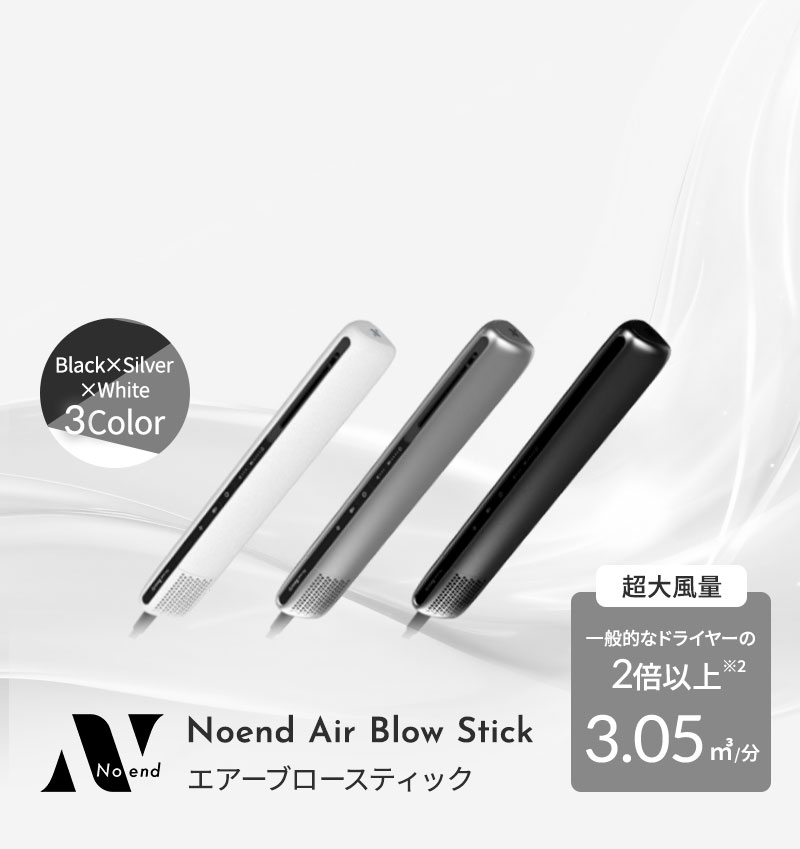 Noend ノーエンド エアーブロースティック NB-HD-001 ヘアドライヤー