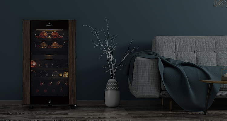 温度管理と省スペースを両立した家庭用ワインセラー SG-122GD｜フォル