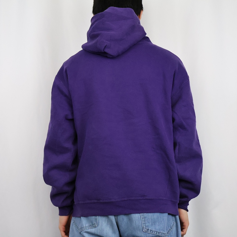 80年代 80s ラッセルアスレチック アメリカ製 カレッジ 紫 パープル