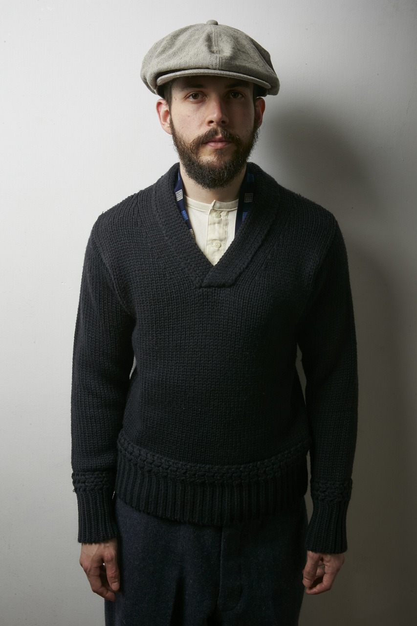 BELAFONTE/RAGTIME V NECK SWEATER DK.NAVY - FeelFORCE