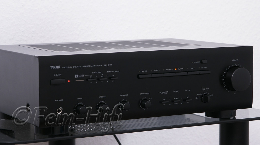 Yamaha AX-640 Verstärker mit 2x 110 Watt Sinus | Fein-HiFi Shop
