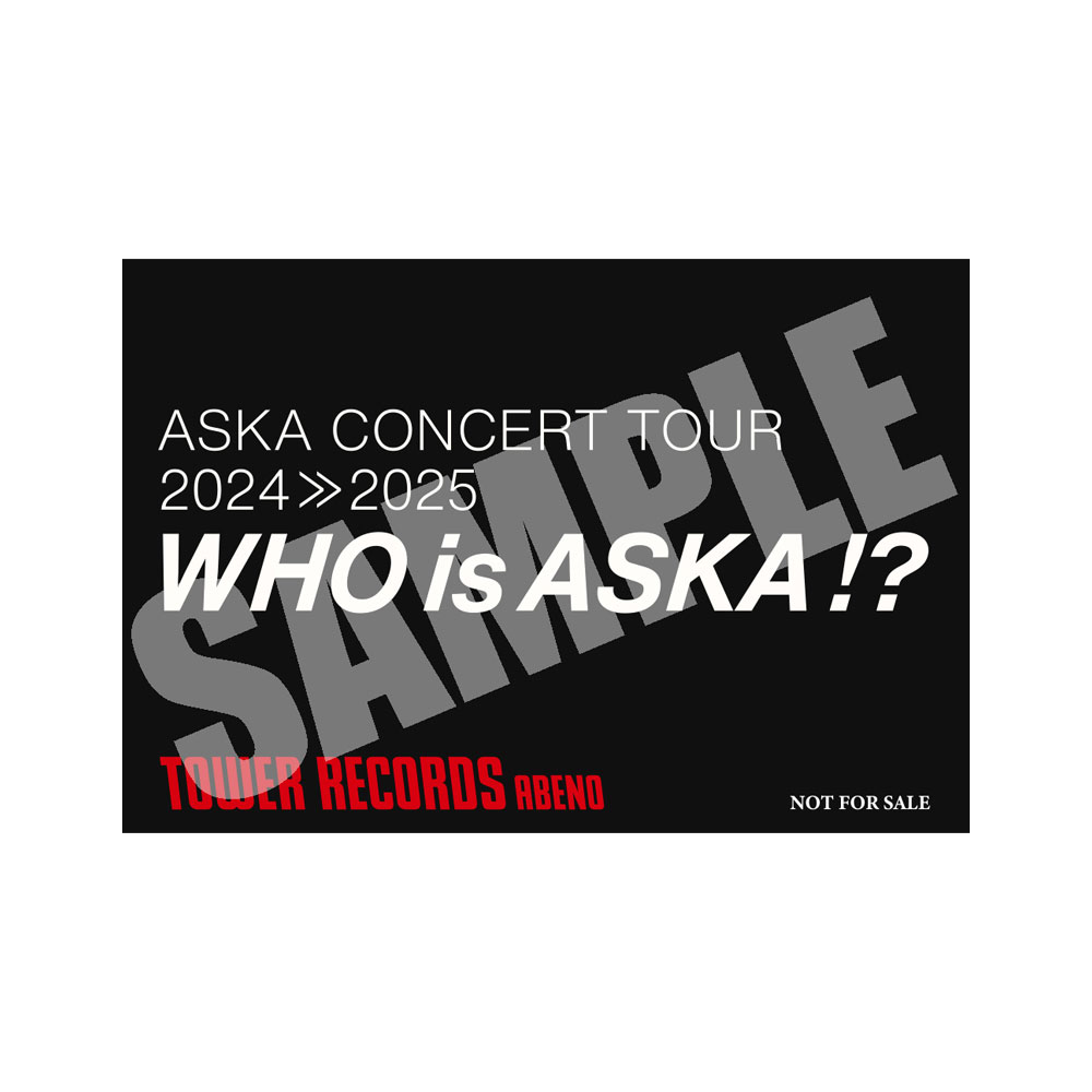 ASKA CONCERT TOUR 2024≫2025 -Who is ASKA !?』Blu-ray＋ツアー