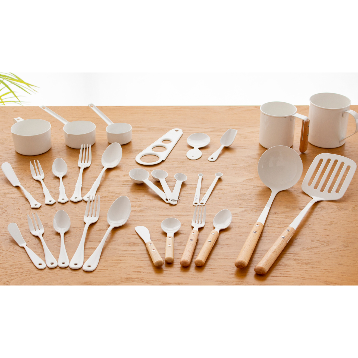 ミニレードル 琺瑯 ホーロー Blanc ブラン 高桑金属 白 ホワイト