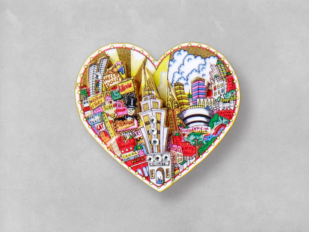 アートグッズ：ハンドメイド3Dブローチ｜チャールズ・ファジーノ公式サイト