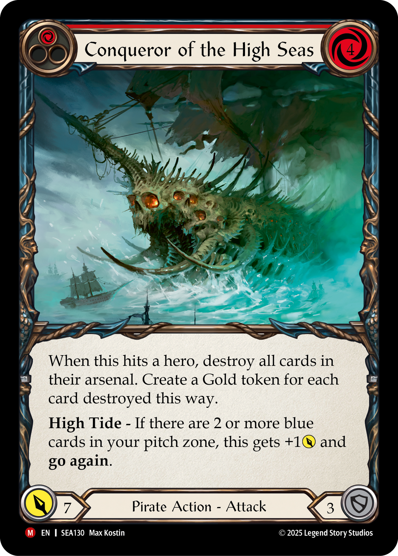 Conqueror of the High Seas - High Seas - Flesh & Blood TCG - FaB