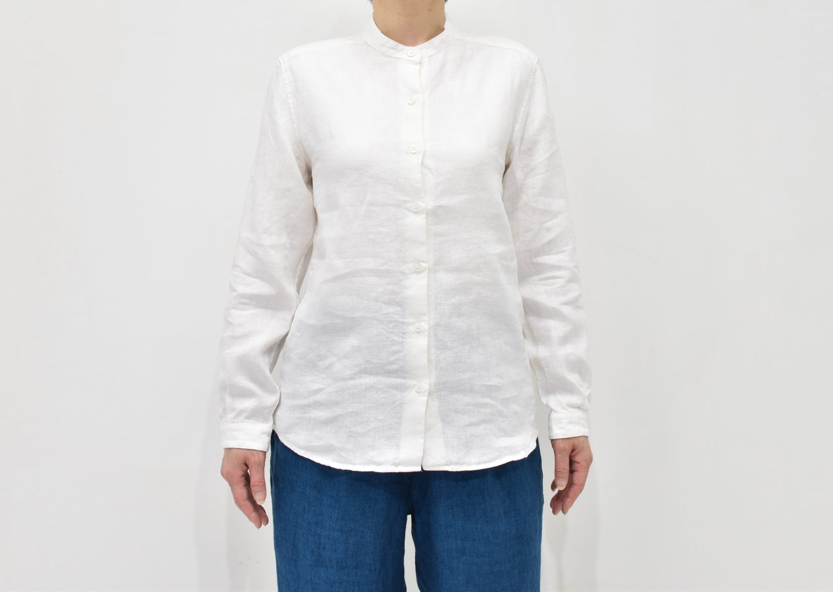 リネンスタンドカラーシャツ | ウェア | FABRIC'S（ファブリックス）