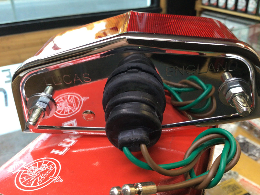 Lucas 564 rear light, complete – Franz and Grubb Engine