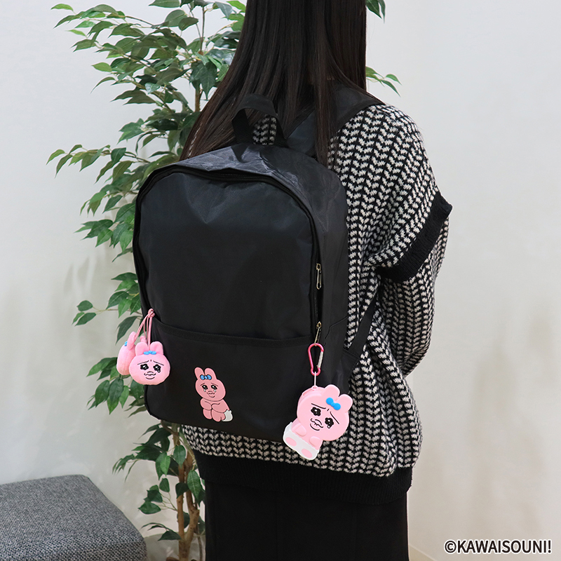 SNSで大人気！『おぱんちゅうさぎ』からリュックサックとすわれる