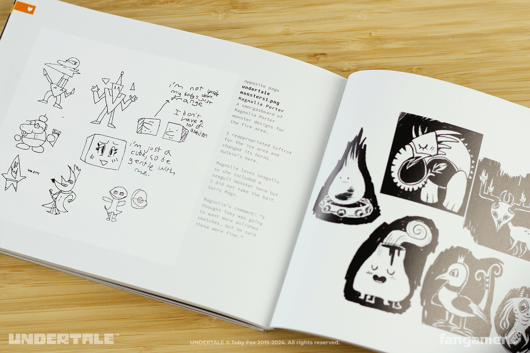 UNDERTALE Art Book - Fangamer