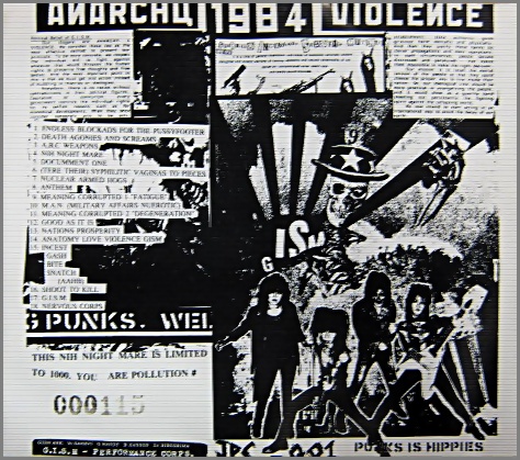 G.I.S.M.（ギズム） GISM - NIH NIGHT MARE NON-CODE/中古CD・レコード