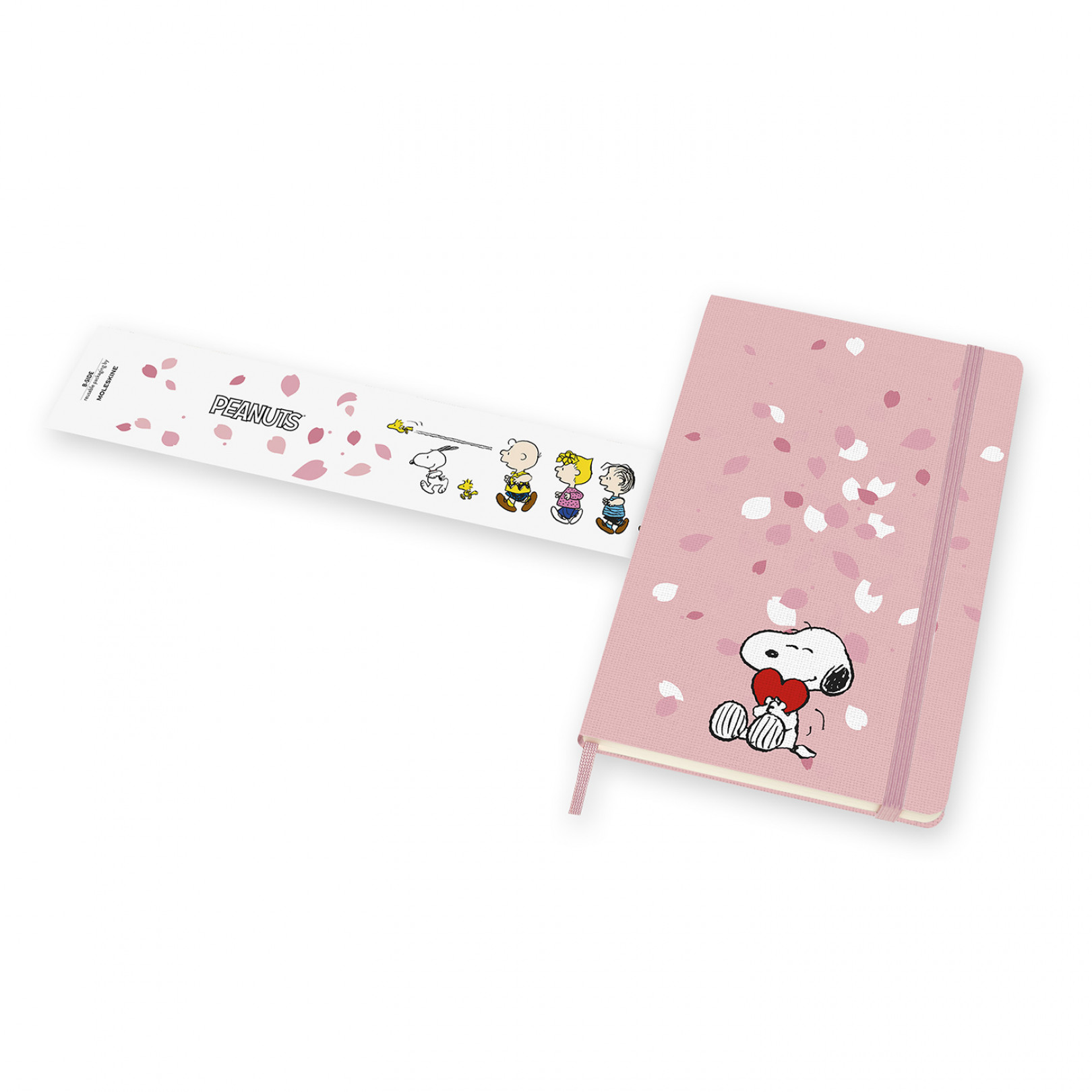 モレスキンがPEANUTSとコラボレーション! ピンクとホワイトの限定盤