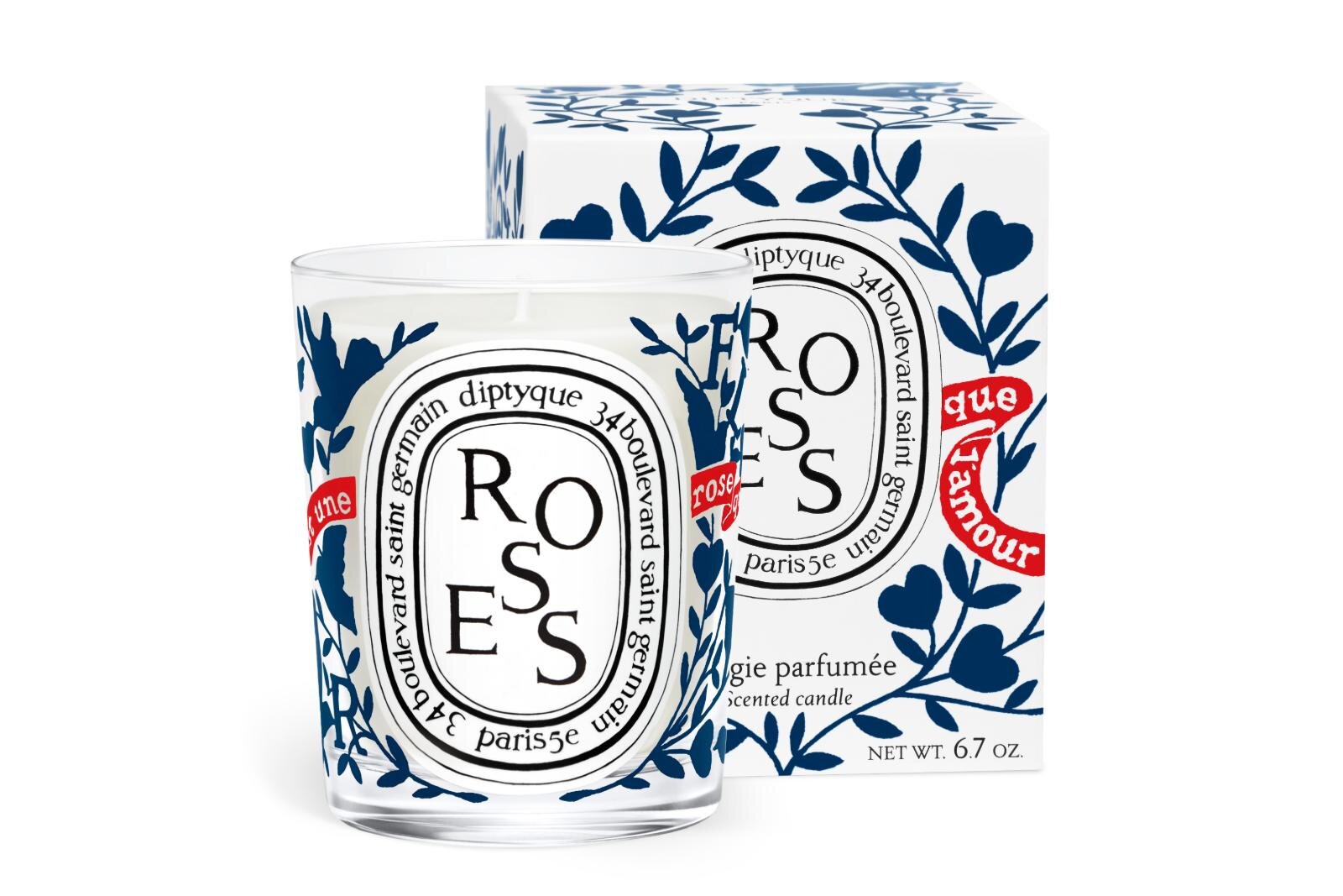 ディプティック26年バレンタイン限定キャンドル、“ツバメやハート型の