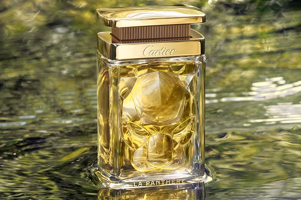 カルティエ24年冬フレグランス“豹モチーフ”の「ラ パンテール」に