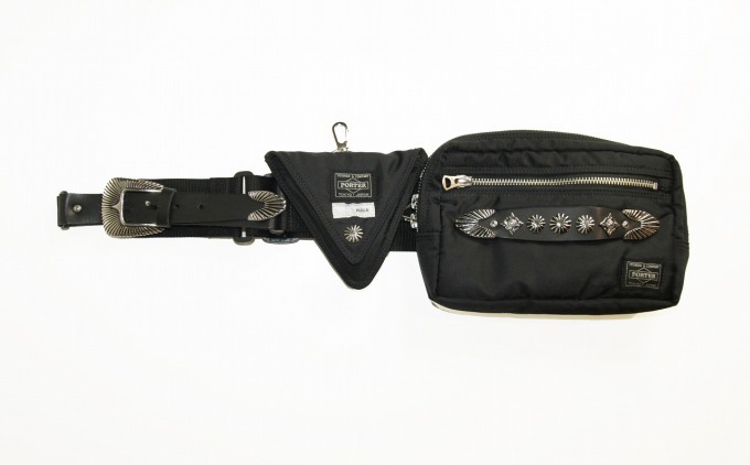 トーガ プルラ×ポーター、スタッズを飾ったベルトバッグや3wayメッシュ