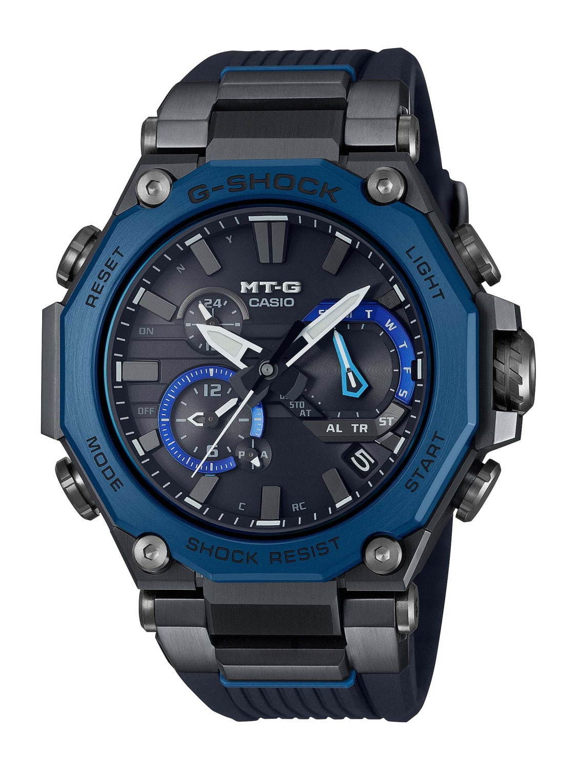 G-SHOCK「MT-G」シリーズの新作腕時計、新たな耐衝撃構造で美しい