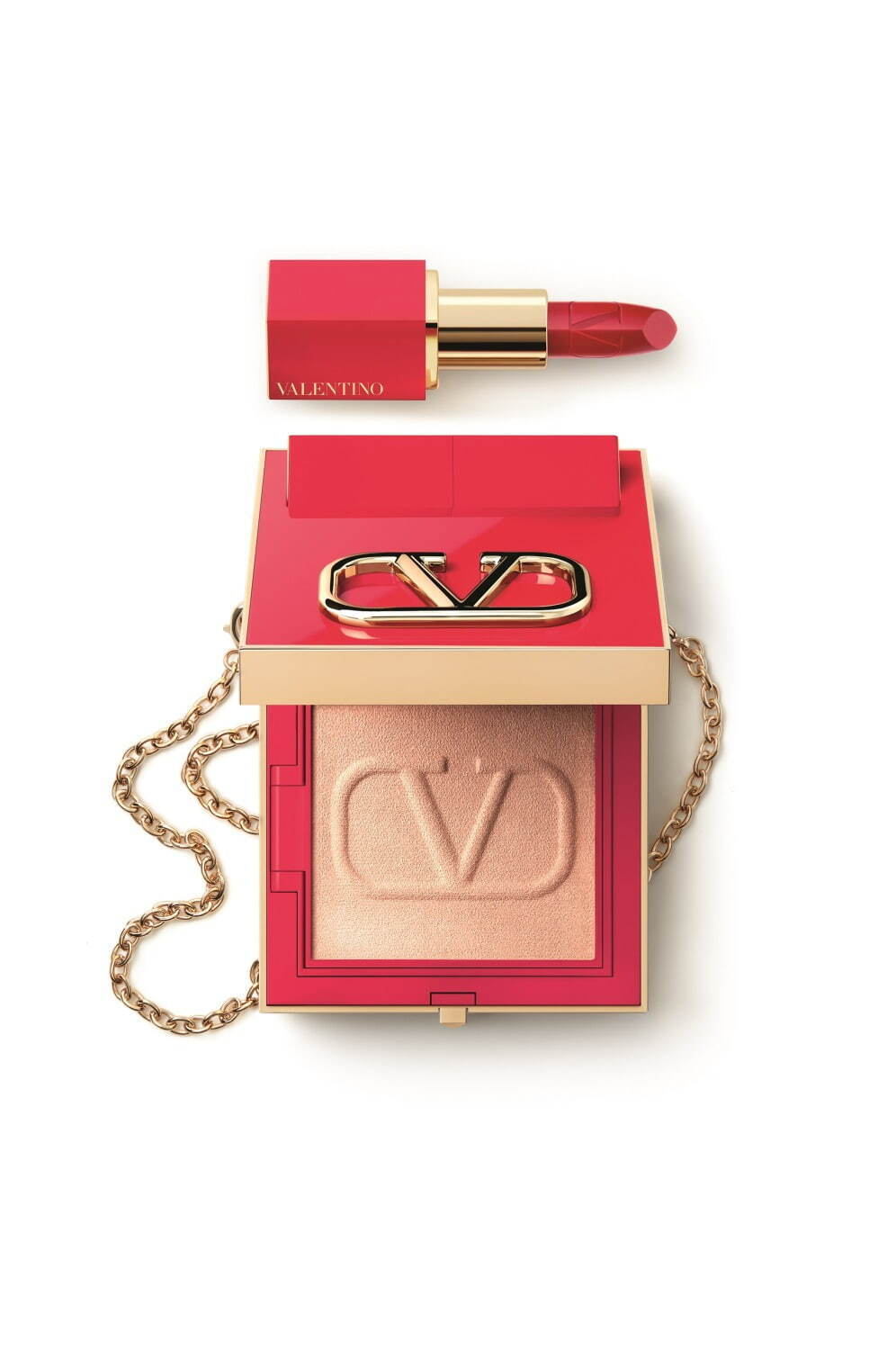 値下げ】VALENTINOミニロッソ☆リップスティック☆ギフトセット ポーチ