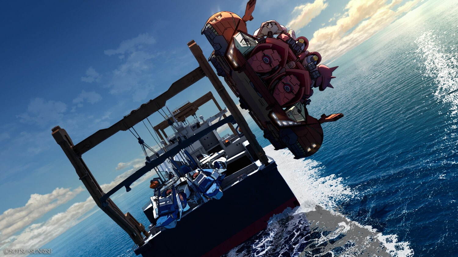 アニメ映画『機動戦士ガンダム 閃光のハサウェイ キルケーの魔女』戦火