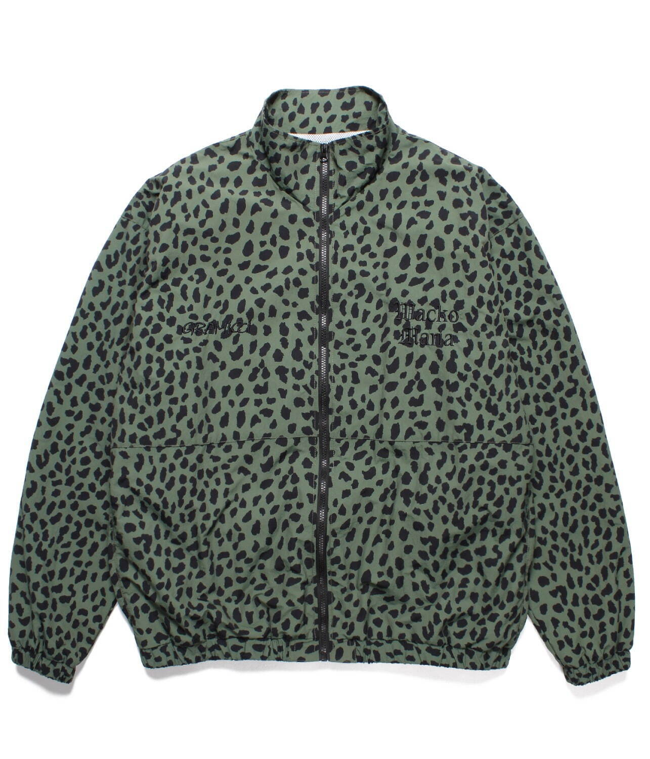 ワコマリア×グラミチ初コラボ、全面レオパード柄の開襟シャツ