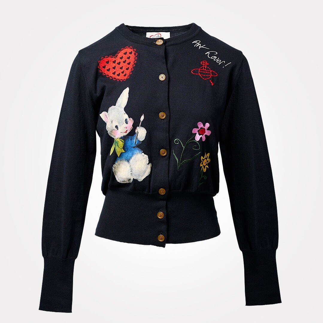 ヴィヴィアン・ウエストウッド レッドレーベル、ウサギ×溢れるハートの