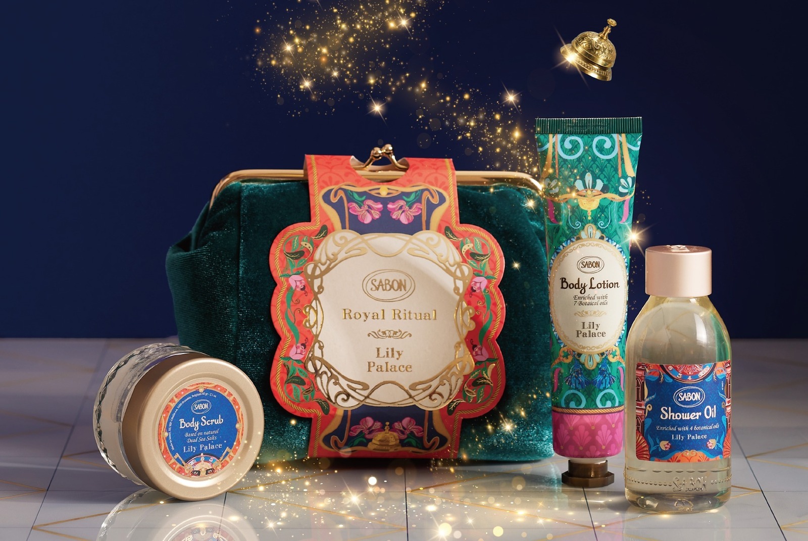 SABON「パリの宮殿」着想24年クリスマスコフレ第1弾、“フローラル