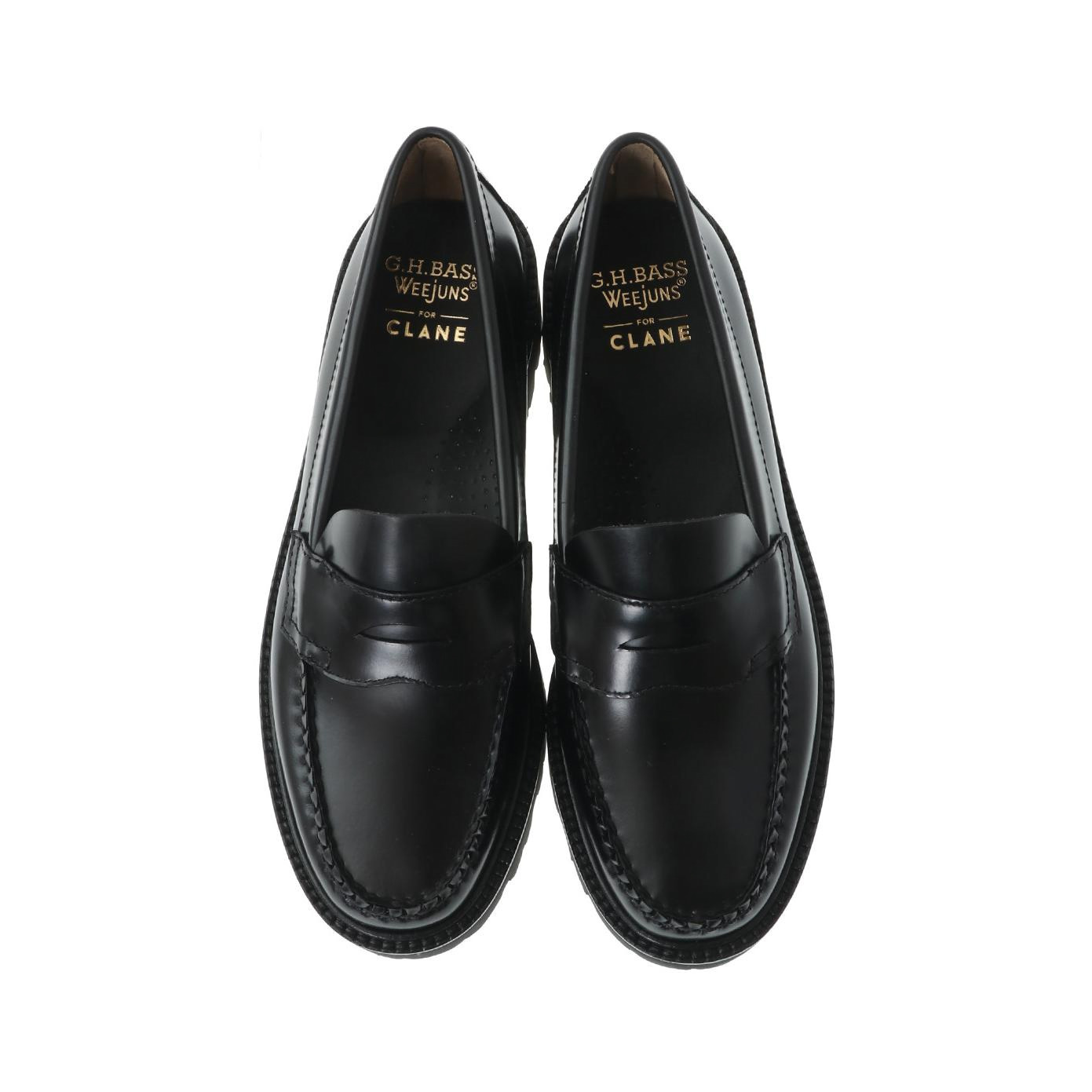 クラネ×ジー・エイチ・バス“軽量厚底ソール”のペニーローファー