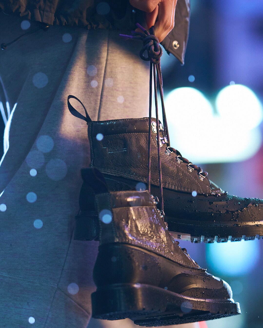 ザ・ノース・フェイス パープルレーベル×ドクターマーチン、ヌバック