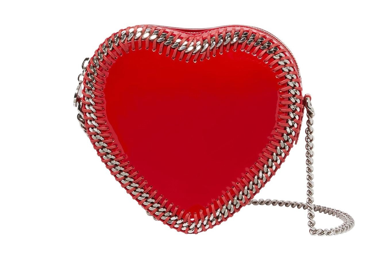 ステラ マッカートニー「ファラベラ」25年春バッグ、真っ赤なハート型