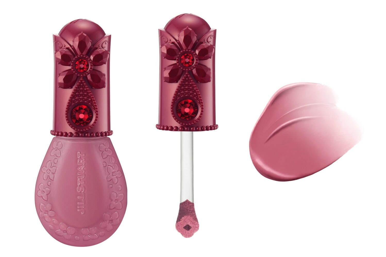 ジルスチュアート24年クリスマスコフレ、“甘く罪深いベリーパフェ”着想