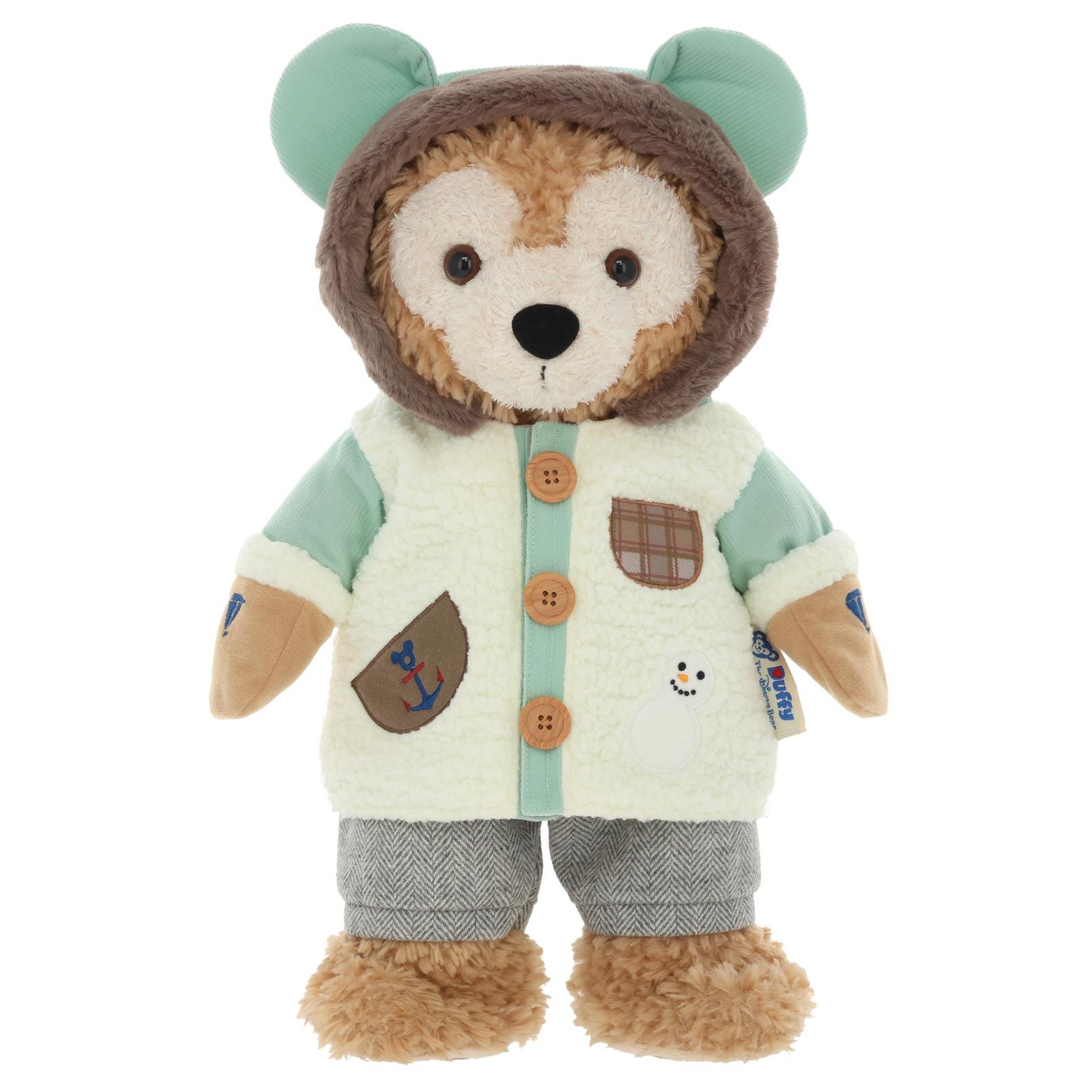 ダッフィー＆フレンズ“雪遊び”グッズ・メニュー、雪だるまチャームなど