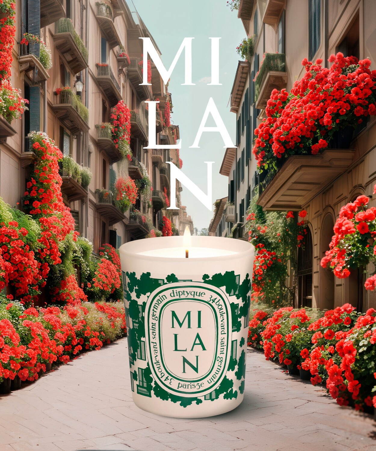 ディプティック“世界の都市の香り”「シティキャンドル」ミラノやパリ