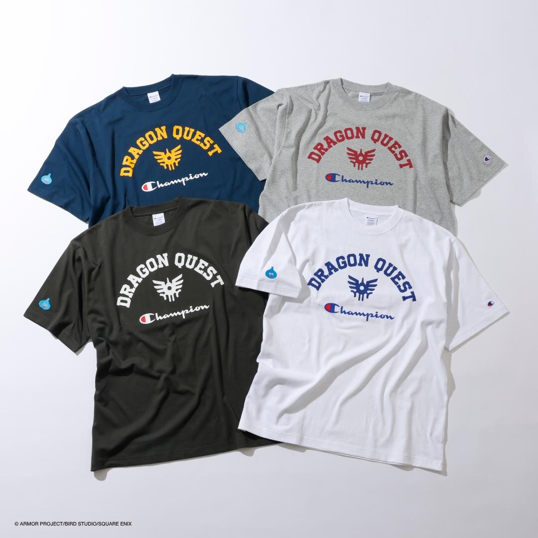 チャンピオン「ドラゴンクエスト」スライム＆ドラキーのプリント