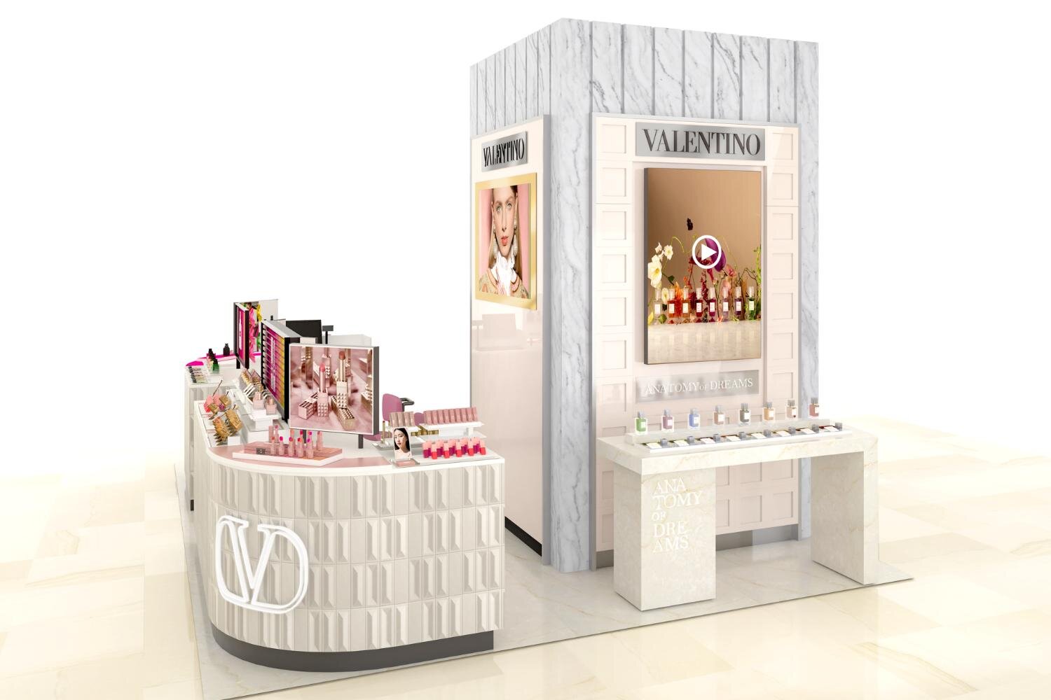 ヴァレンティノ ビューティ“ポーチ付き”ミニコスメ＆ミニ香水キット