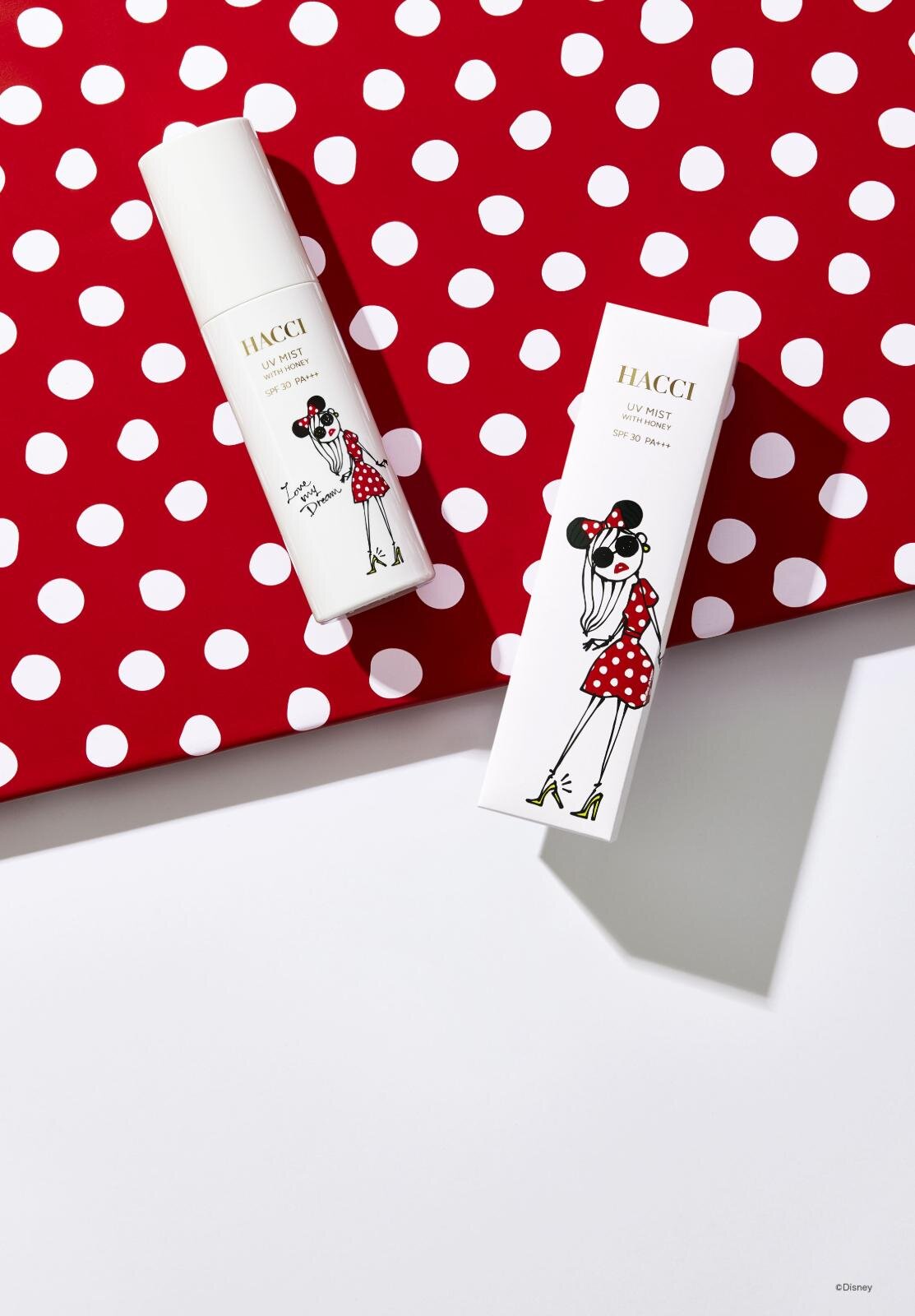 HACCI2026年春コスメ、ディズニーデザインの「UVシリーズ」ひんやり