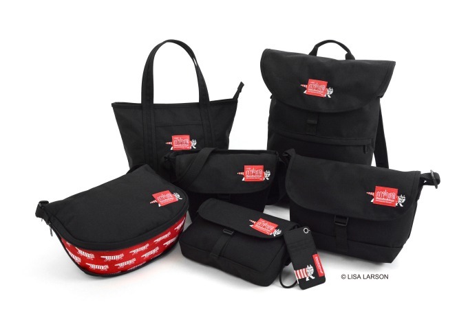 マンハッタン ポーテージ×リサ・ラーソン、しましま猫を刺繍した