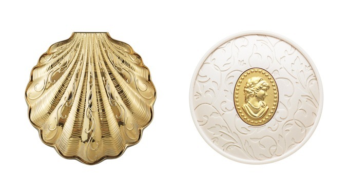 レ・メルヴェイユーズ ラデュレ新作コスメ - ゴールドの“貝殻”パウダー