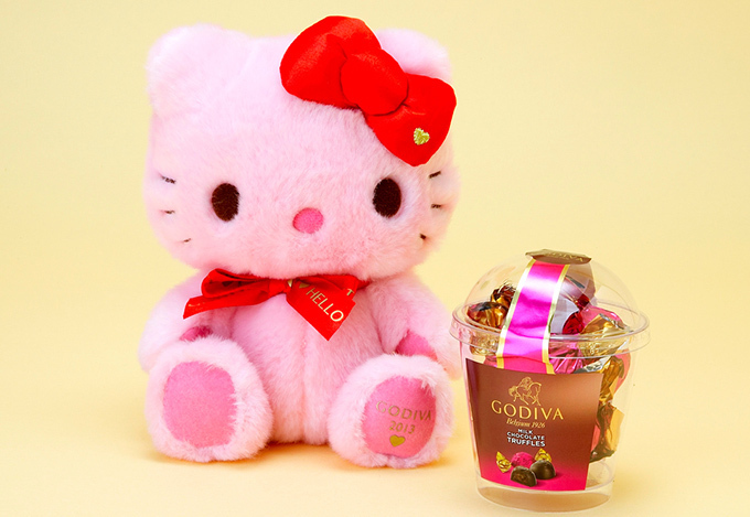 ハローキティ×ゴディバ、バレンタインに向けて初コラボ - ファッション