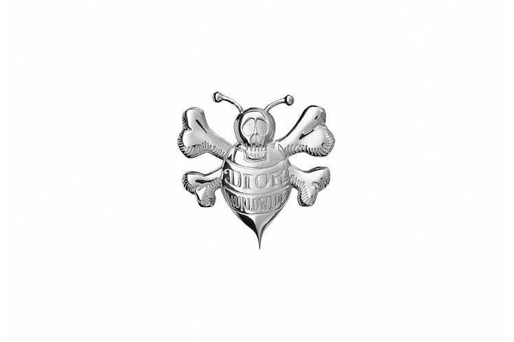 入手困難】DIOR STUSSY ディオール ステューシー BEE ピン 入手困難