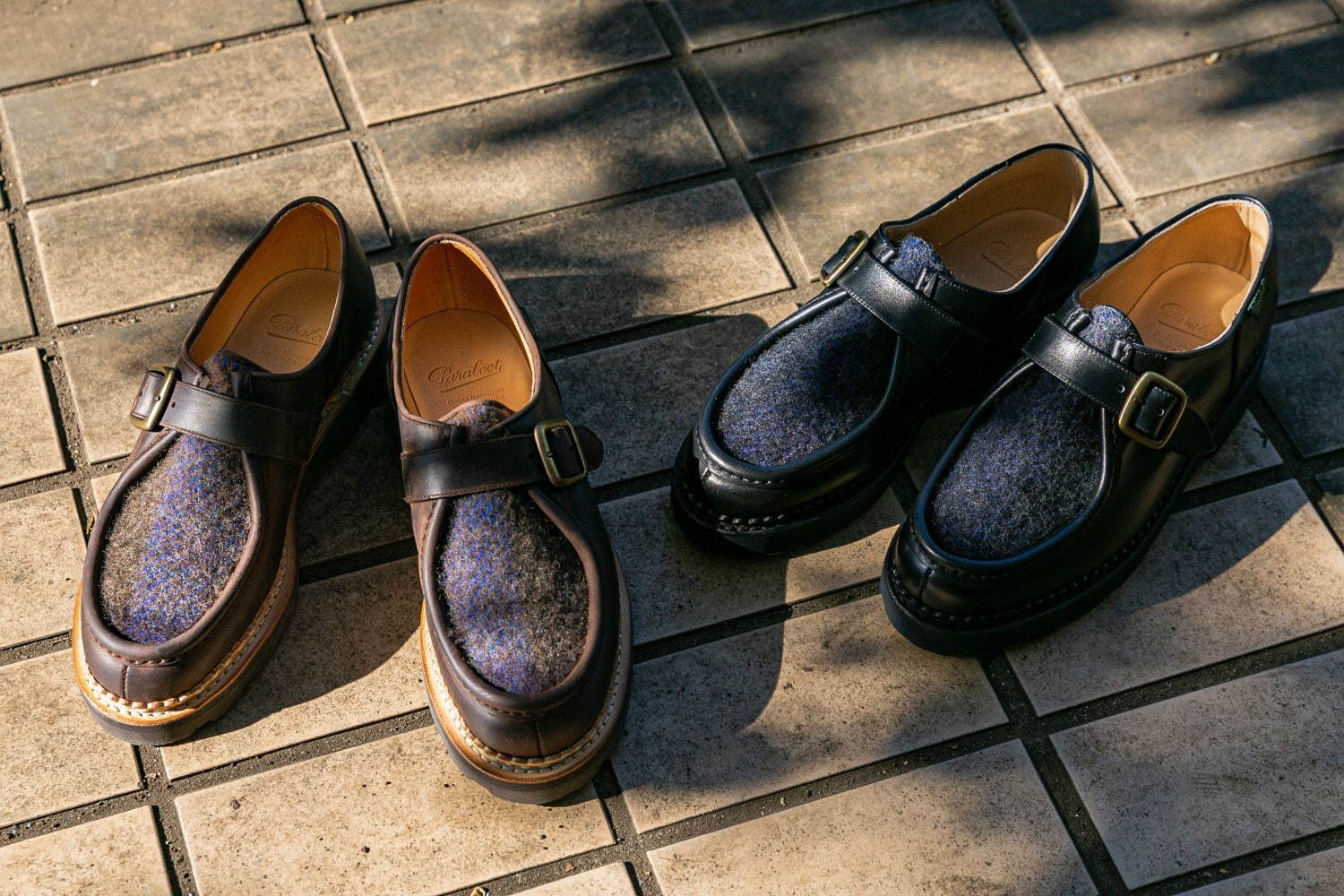 パラブーツ×ステファン シュナイダー×I.G.ビームスの革靴「ミカエル